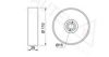AUTEX 641694 Tensioner Pulley, v-ribbed belt